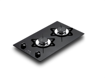 Thetford SHB92298-SP - Topline 922 2-Burner Built-In Glass Cooker