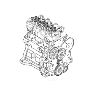 John Deere SE501484 - REMAN Complete Block Assembly