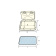 Nuova Rade 196596 - Classic Hatch, White, 355x600mm