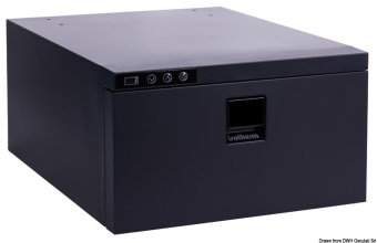 Osculati 50.826.15 - ISOTHERM DR30 Drawer Refrigerator 12/24V Black