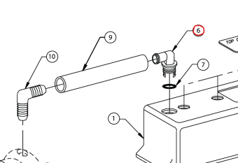 Northern Lights R120467 - Elbow, Vent System Connection 