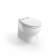 Tecma T-S2G012NW/D04C0 - 12V Silence Plus 2G Hight Marine Toilet Multiframe Panel Poly Soft Closing Seat