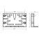 E. Polipodio Zinc Alveolar Plate For OMC Engine 100/245 HP