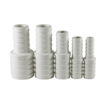 Allpa Plastic Reducer Hose Connection, Ø19x13mm, White