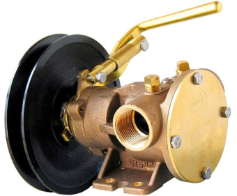 Jabsco 51580-9001 - Manual Clutch Driven Flexible Impeller Pump