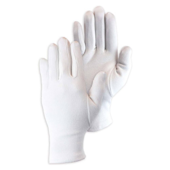 PSP Glove 20-240 Cotton Interlock White Bleached Work Gloves