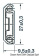 Osculati 38.272.16 - Stainless Steel Slide 397 mm