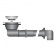 Angled Drain Ø50 BSP + Threaded Outlet Ø90mm Angled Drain Ø50 BSP + Threaded Outlet Ø90mm