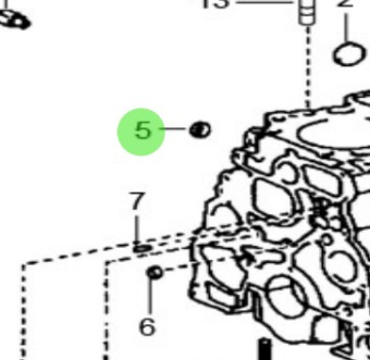 Nanni Diesel 970312037 - Sealing Cap for T4 Series Engines