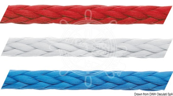 Osculati 06.421.05RO - Marlow Excel PS12 Braid, Red 5 mm (200 m)