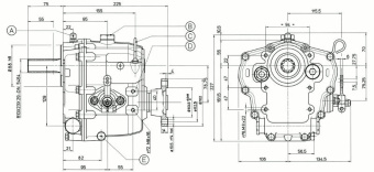 Technodrive Gearbox TMC60P 2.45:1