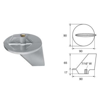 Bukh PRO L8143016 - Anode F/MERCRUISER EngineS