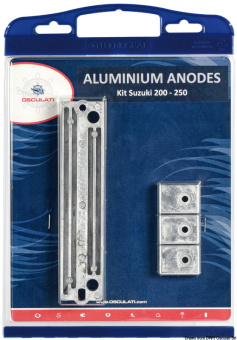 Osculati 43.372.01 - Anode Kit Suzuki 200/250 HP Aluminum