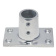 Rectangular Hand Rail Pipes Base Fitting A4 90° Ø22mm