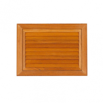 Teak Air Condition Vent 39.7 x 29.7 cm