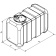 Can SB Rigid Fresh Water Tank - 70 L