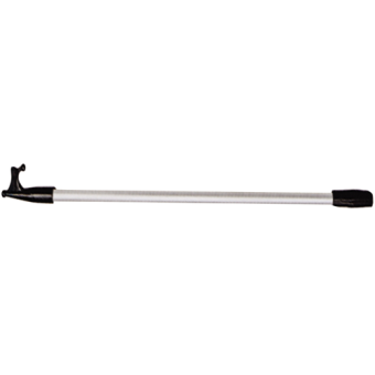 Allpa Aluminum Fixed Boat Hook With Plastic Hook, L=1650mm Ø35mm