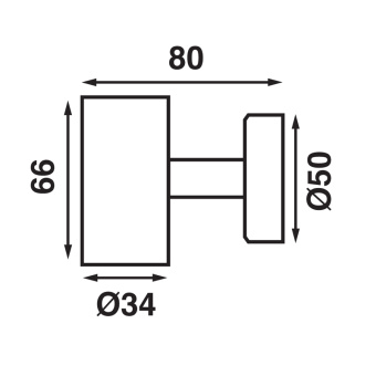 Båtsystem 2093-D2USB - Tube D2 Cabin Light USB Socket