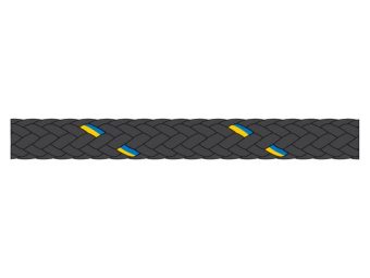 Talamex Top Cruising Full Color Black 6 mm 200 m