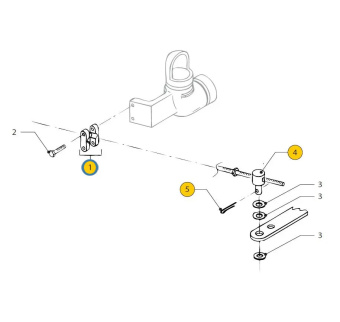 Vetus STM1703 - Cable Clamp