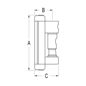 Ronstan RC14269 Series 42 Quick Release Batten Car