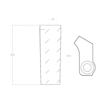 Tecnoseal Zinc Plate For Yamaha 300/350 HP 4T Engine