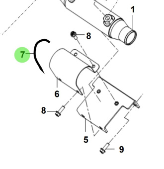 Bukh 00320-5S191 - Rubber Band for S270J Oil Cooler