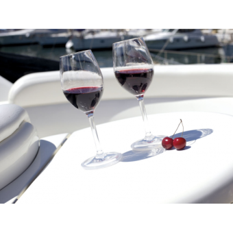 Marine Business Party Wine Glasses