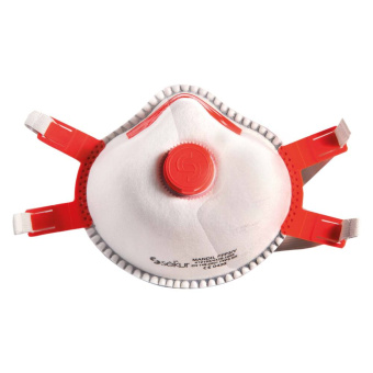 Fine Dust Mask P3 + Exhalation Valve (5 pcs)