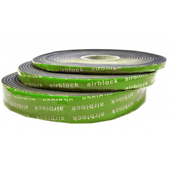 EPDM Self-adhesive Gasket 20X5 mm 10 m