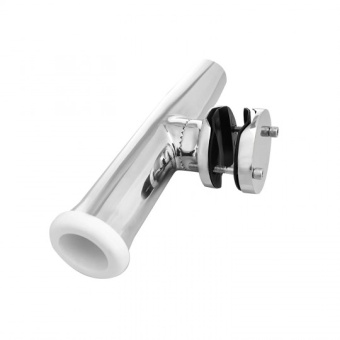 Stainless Steel Adjustable Rod Holder 42 mm Tube 25/38 mm