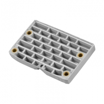 E. Polipodio Zinc Alveolar Plate For OMC Engine 100/245 HP