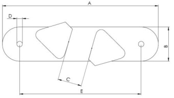 Bow Fairleads 120mm Per Pair