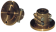 Allpa Bronze Half-Coupling With Centering Ring, Ø20mm Shaft, Centre Ø63,5mm, Pitch Ø82,5mm, 4x Ø10,5mm