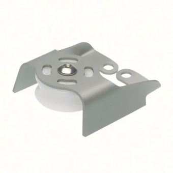 Barton 20112 - Traveller Control Line Sheave Cage Pair Size 1 – 20mm Sheaves, Plain Bearing, Max Rope 6mm