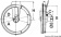 Osculati 19.152.60 - EIWA Pivoting Clear Viewer 12 V Net Light 300 mm