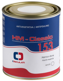 Osculati 65.611.11 - HM Classic 153 Hard Matrix Antifouling White 0.75 l (6 pcs)