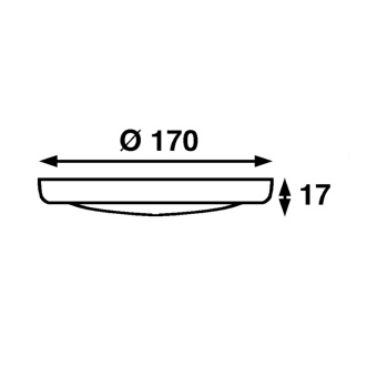 Båtsystem 9416c - Saturn SMD LED, Chrome 12V