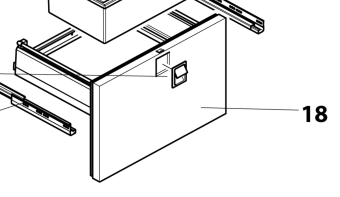 Isotherm SGC00397AA – Complete Lower Drawer for DR160 Light Refrigerator