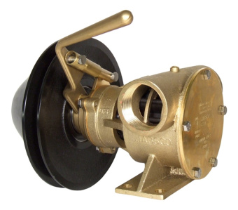 Jabsco 51200-2011 - 1 1/2" bronze pump, 200-size, foot mounted with BSP threaded ports
