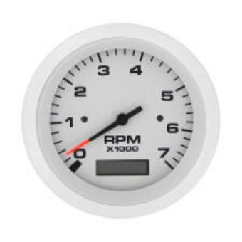 Veethree 68375E Arctic Tachometer And Hourmeter 7000RPM