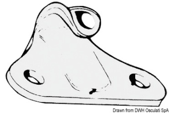 Osculati 37.290.00 - Stainless Steel Canvas Hook for General Use