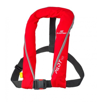 Plastimo 66807 - Pilot 165 Inflatable Lifejacket Auto Hydrostatic Red