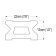 Ronstan RC1220-1.0 Series 22 Ball Bearing Traveller Track, 1m