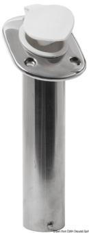 Osculati 41.211.70 - Flush-mount Stainless Steel rod holder 42 mm 60°