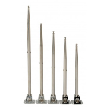 Vetus STANCH Tapered Boat Stanchions Ø25 mm, AISI 316 Stainless Steel