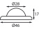 Båtsystem 9681-1V - Gleam 46 Dome Version, White