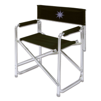 Bukh PRO D1775158 - Folding Chair Black Anodized Aluminum