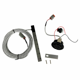 Bob's Machine Standard Series Gauge For Hydraulic Jack Plate Black
