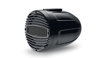 Hertz HTX 8 M-FL-TC - 8" Marine Tower Coax Speaker Black RGB LED, Flush Mount, Single